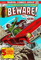 Beware #2 Release date: February 13, 1973 Cover date: May, 1973