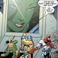  examinando a los prisioneros encogidos de la  en la Casa Grande