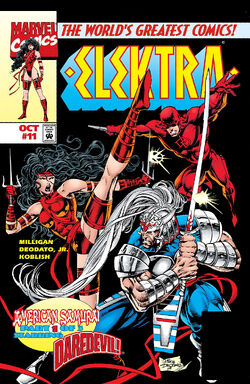 アメコミ・英語　ELEKTRA # 18 （MARVEL 1996）リーフ版 アメコミ・英語 ELEKTRA # 18 （MARVEL 1996）リーフ版 Elektra