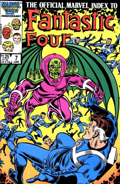 #1,2,3 Official Marvel Index to Fantastic Four Comics Lot 1985-1986 NM+ 