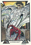 Peter Parker and Morris Bench (Earth-616) from Todd Macfarlane (Trading Cards) 0001