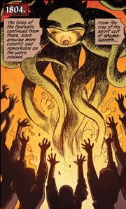 Shuma-Gorath (Multiverse) from Ruins of Ravencroft Sabretooth Vol 1 1 001