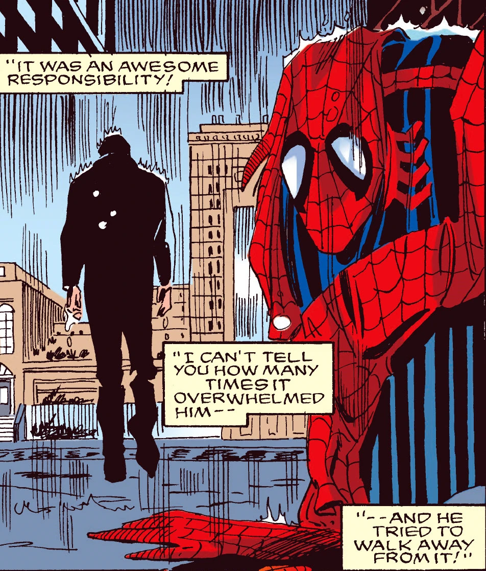 Heft (page 20 Spider-Man No More Variant)
