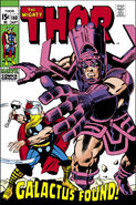 Thor #168 "Galactus Found!" (September, 1969)