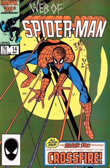 WEB OF SPIDER-MAN (1985 Series) (MARVEL) #39 Very Good Comics Book