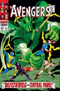 Avengers Vol 1 45.jpg (338 kB) #45 ¡Blitzkrieg en Central Park! Publicado: Octubre, 1967