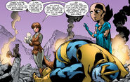 Thanos defeated by Squirrel Girl From GLX-Mas Special #1