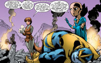 Doreen Green (Earth-616) and Thanos (Earth-616) from GLX-Mas Special Vol 1 1