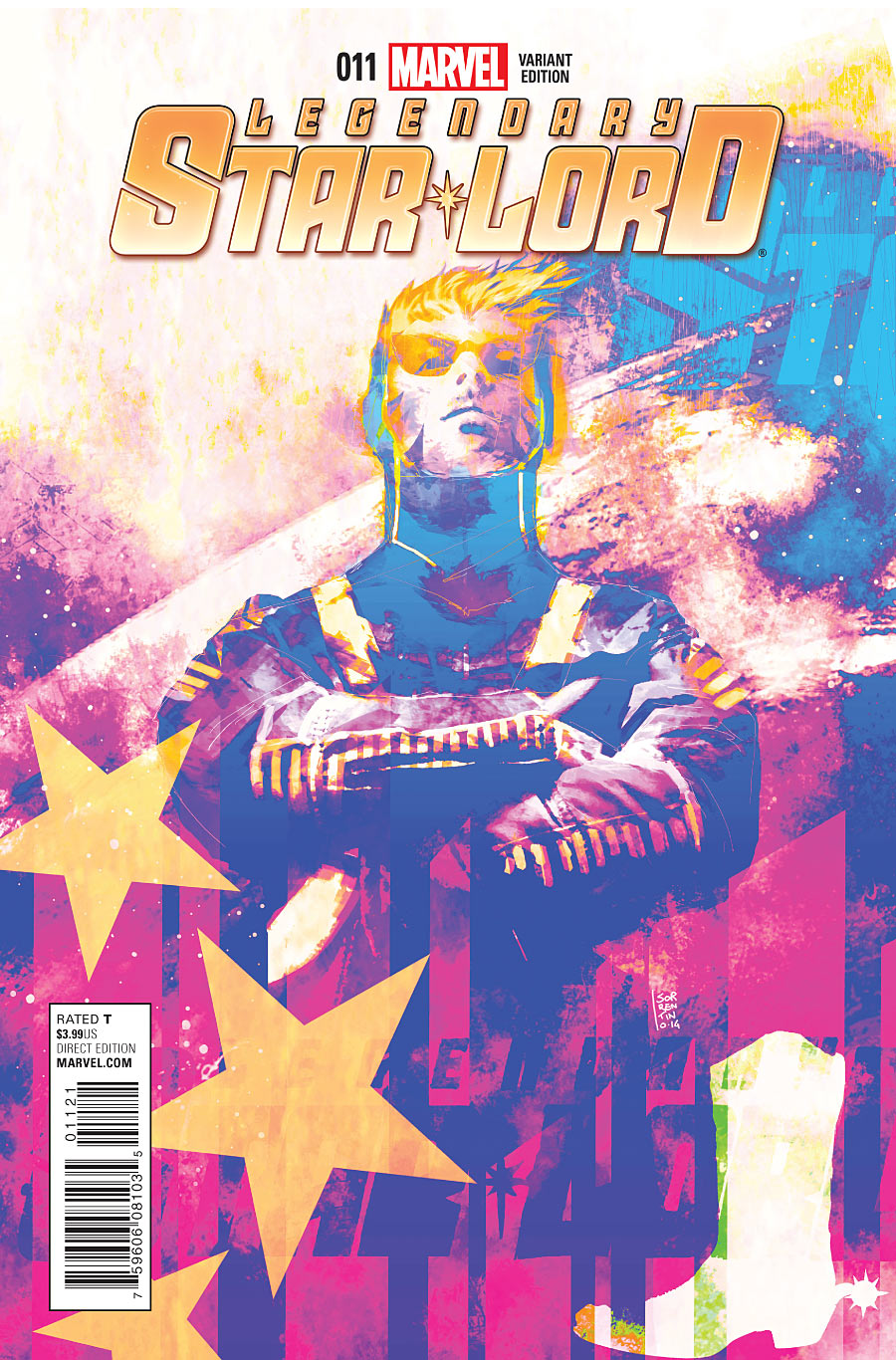 NOV140798 - LEGENDARY STAR LORD #7 - Previews World