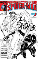 Peter Parker, The Spectacular Spider-Man #133 "I Am Spider!" Release date: September 15, 1987 Cover date: December, 1987