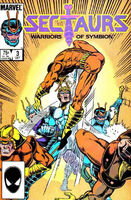 Unavailable Sectaurs #3 "Treason!" Release date: June 25, 1985 Cover date: October, 1985