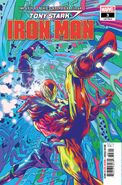 Tony Stark: Iron Man #3 "Self-Made Man: Part Three – Non-Player Character Assassination" (October, 2018)