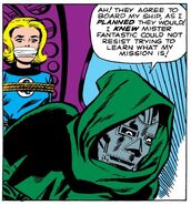 Victor von Doom (Earth-616) and Susan Storm (Earth-616) from Fantastic Four Vol 1 5 0001