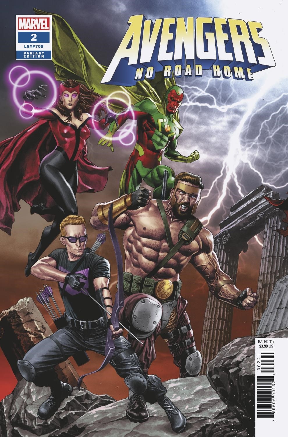 Avengers No Road Home # 1 Medina 2nd Print Variant NM Marvel
