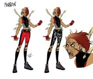 Character redesign by Eleonora Carlini
