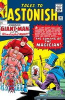 Tales to Astonish #56 "The Coming of the Magician!" Release date: March 3, 1964 Cover date: June, 1964