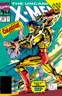 Uncanny X-Men #279 "Bad to the Bone (Muir Island Saga, Pt. 2)" Release date: June 4, 1991 Cover date: August, 1991
