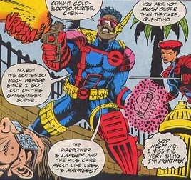 Amy Chen (Earth-616), Raul Quentino (Earth-616) from Silver Sable and the Wild Pack Vol 1 21 001