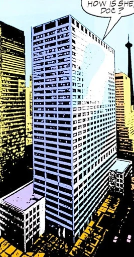 Bethune Memorial Hospital from Alpha Flight Vol 1 14 001