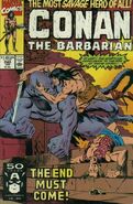 Conan the Barbarian #240 "The End Must Come" (January, 1991)