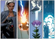 Storm growing a portal From X-Men (Vol. 5) #1