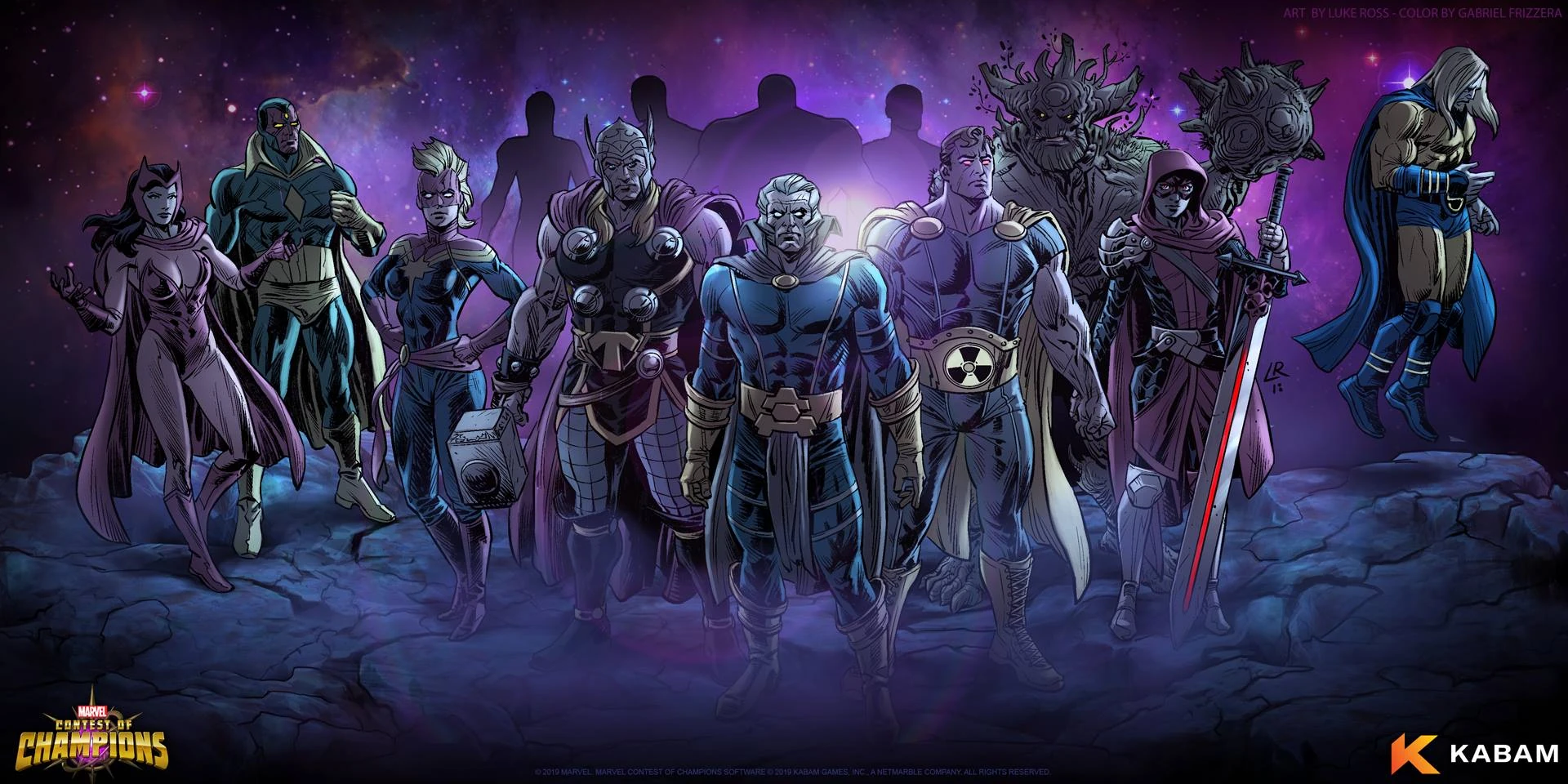 Marvel Contest of Champions Original Twelve