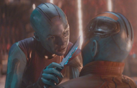 Nebula (Earth-TRN734) and Nebula (Earth-199999) from Avengers Endgame 001