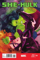 She-Hulk (Vol. 3) #11 "Titanium Blues" Release date: December 24, 2014 Cover date: February, 2015