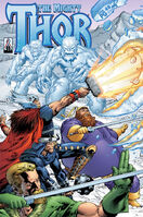 Thor (Vol. 2) #48 "By Fire Born (Part 3)" Release date: April 10, 2002 Cover date: June, 2002