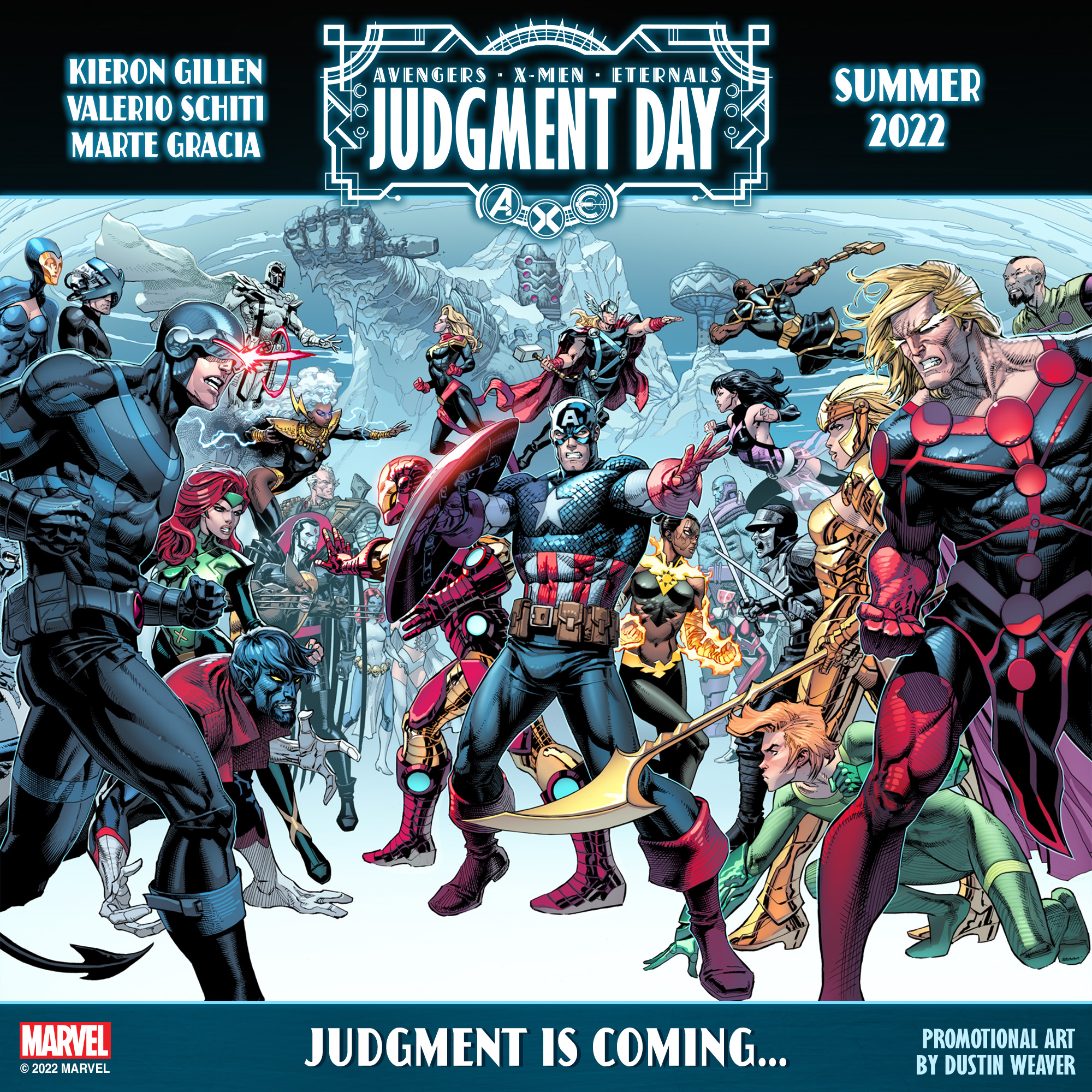 A.X.E.: Judgment Day 1 Marvel Comics