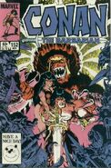 Conan the Barbarian #152 "The Dark Blade of Jergal Zadh!" (November, 1983)