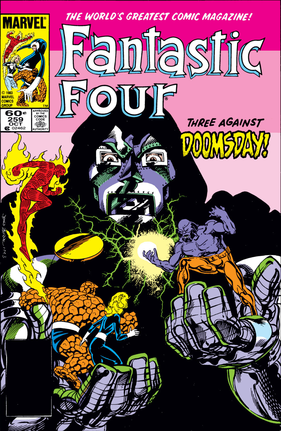 Fantastic Four #256 July 1983 Marvel Comics 