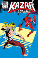 Ka-Zar the Savage #25 "The Dead Who Walk" Release date: December 28, 1982 Cover date: April, 1983