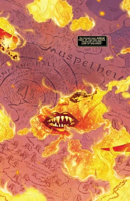 Map of Muspelheim from Mighty Thor Vol 2 22 0001