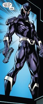 Tel-Kar (Earth-616) and Venom (Symbiote) (Earth-616) from Venom First Host Vol 1 1 001.jpg