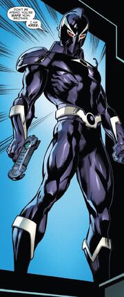 Tel-Kar (Earth-616) and Venom (Symbiote) (Earth-616) from Venom First Host Vol 1 1 001