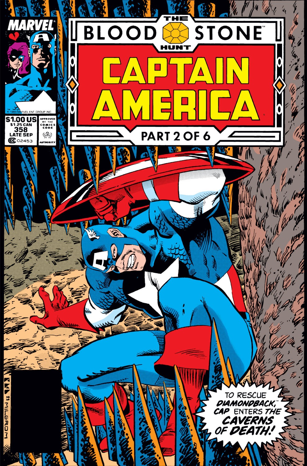 Captain America Vol 1 358 | Marvel Database | Fandom
