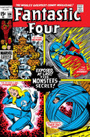 Fantastic Four #106 "The Monster's Secret!" Cover date: January, 1971