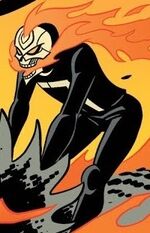 Ghost Rider rode actual ghosts (Earth-19122)