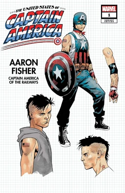 United States of Captain America Vol 1 1 Design Variant