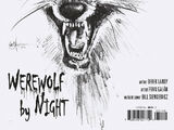 Werewolf by Night Vol 4 1