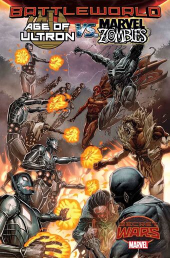 Age of Ultron vs Marvel Zombies #1 Blank Variant Edition Marvel Comics CB17313