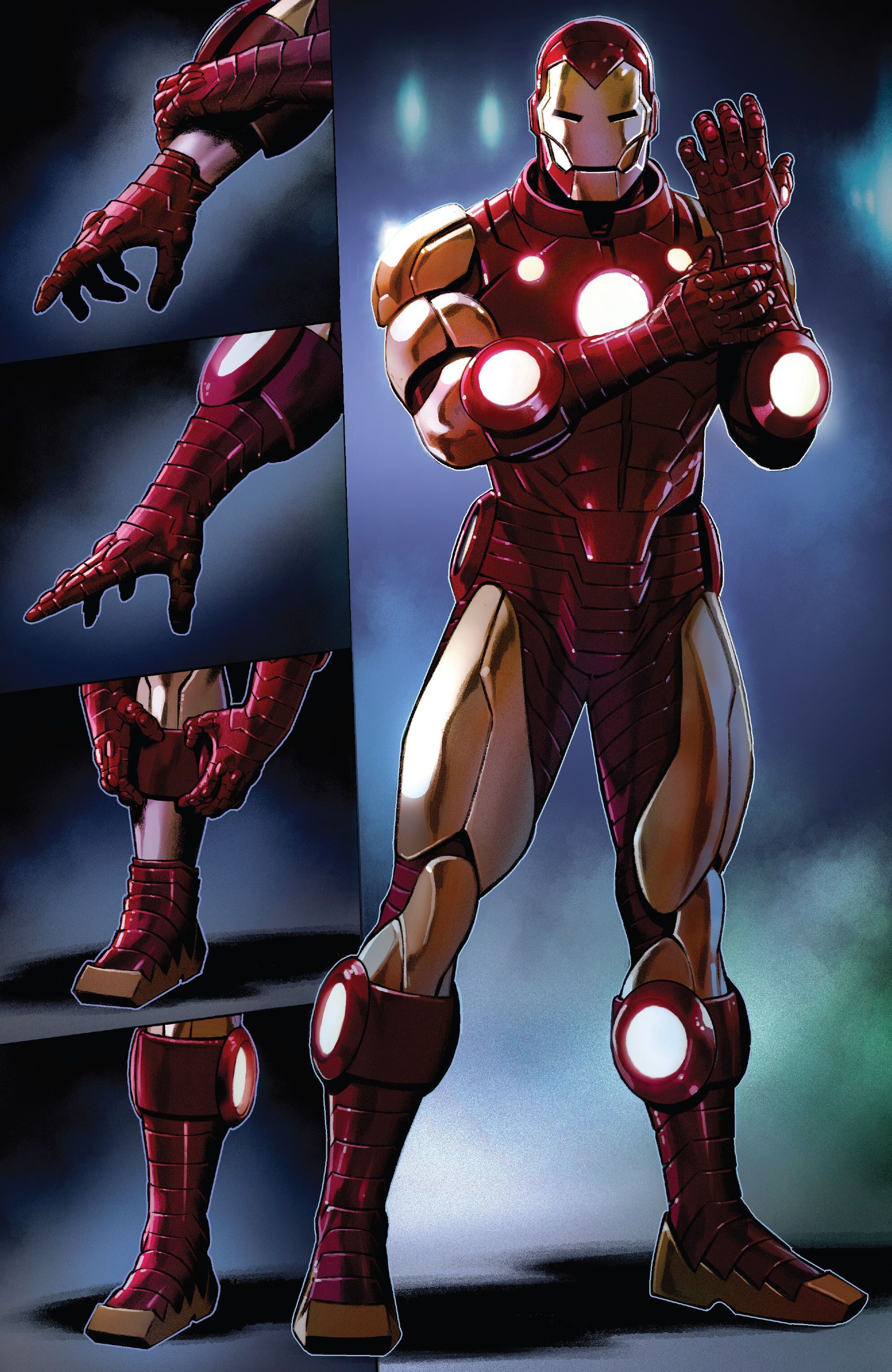 Comic Covers Iron Man 34 Figure, Marvel Figure