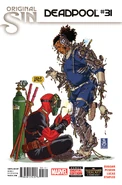 Deadpool Vol 4 31.jpg (223 kB) #31 Yo Gobierno, Tú Apestas, Parte 2 Lanzado: 12 de enero, 2011 Publicado: Marzo, 2011