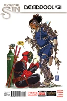 Deadpool Vol 4 31.jpg (223 KB) Deadpool (Vol. 4) #31 "My Robot Buddy" Release date: July 9, 2014 Cover date: September, 2014