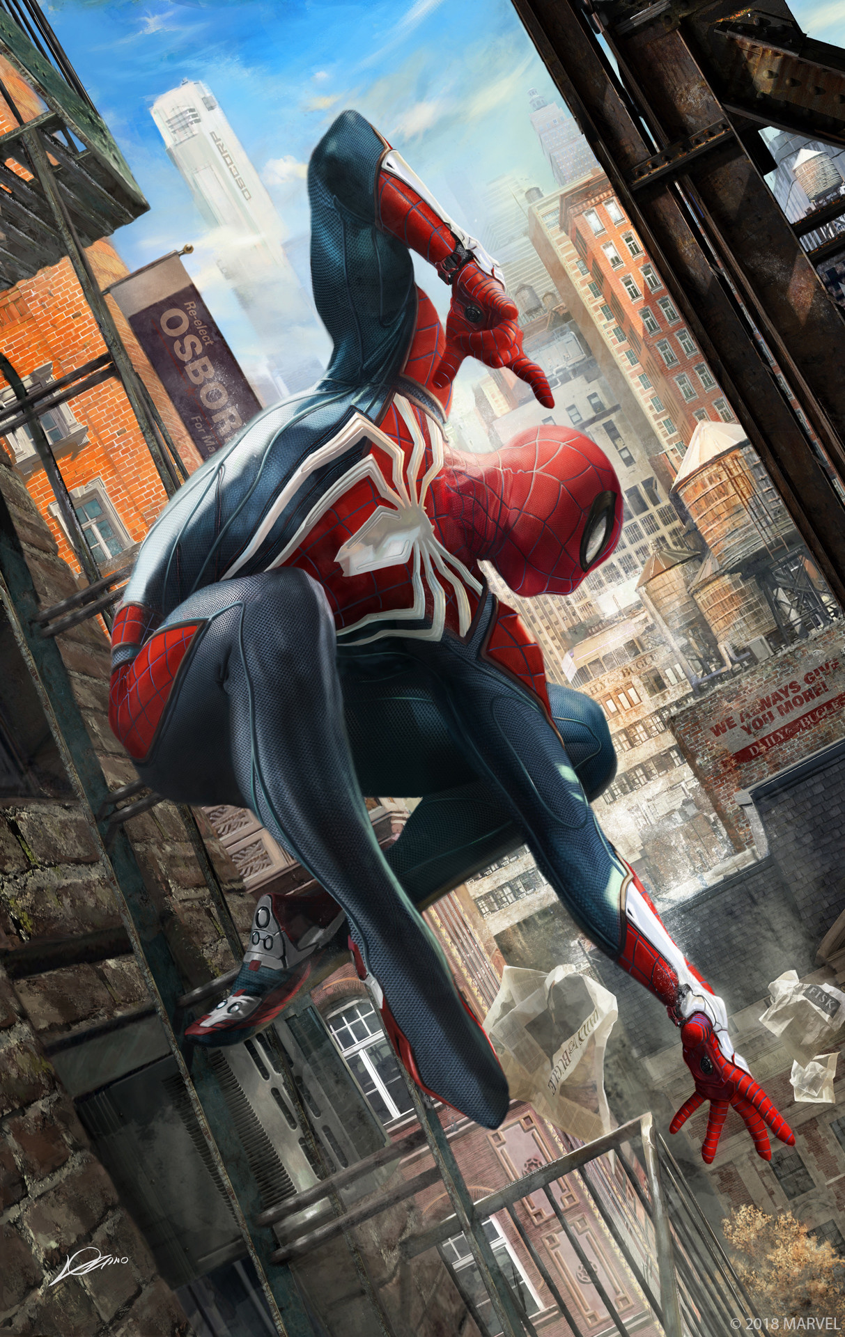 What universe is Marvel's Spider-Man PS4 based on? - Quora