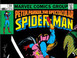 Peter Parker, The Spectacular Spider-Man Vol 1 54