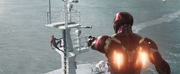 アイアンマンのサポートをしようとするスパイダーマン