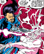 As Lady Mandarin, stabbing Wolverine From Uncanny X-Men #257