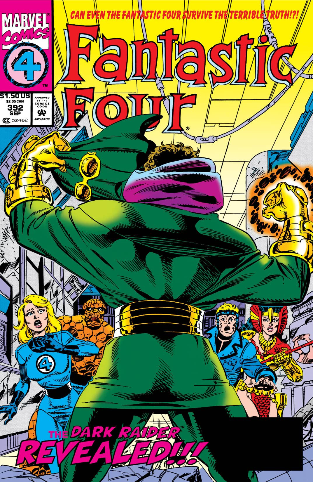 1961-2012 1 #392 Fantastic Four Vol 